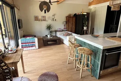 Image de Maison en bois, côte landaise 5min océan, lacs, idéale famille, animaux acceptés!