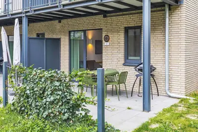 Image de Bel appartement avec bain à remous, piscine, Wifi, Tv, terrasse et animaux admis