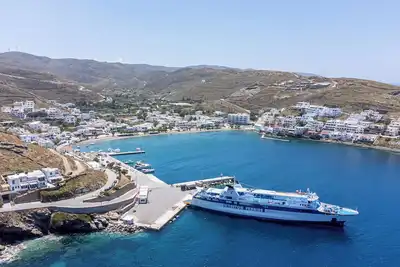 Image de Marvelous sea view 3-bedroom apartment with Ac in Kythnos