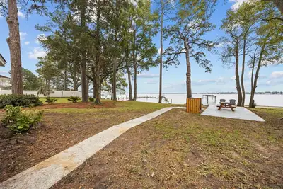 Image de Sunset Beach on the Neuse River in Bridgeton, Nc