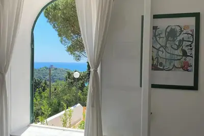 Image de \"Agave\" house with sea view garden