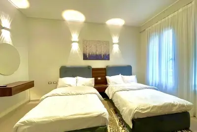 Image de Furnished apartment with garden in The Village Gate - New Cairo by palm hills