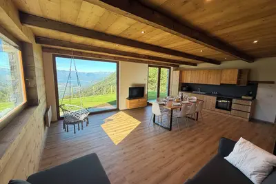 Image de Chalet Altea View: panoramic Lake Como, 8 places, garden and barbecue.