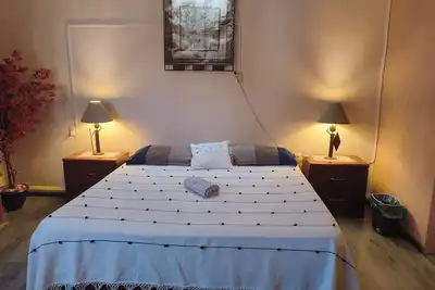 Image de Loft in downtown Oaxaca City, king size bed and double bed.