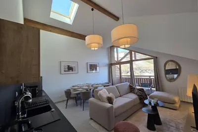 Image de Appartement moderne 4 pièces, 8 personnes, à Valmorel, parking