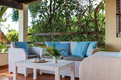 Image de Villa Lentischi Costa Rei – Maison familiale avec vue mer et grand jardin