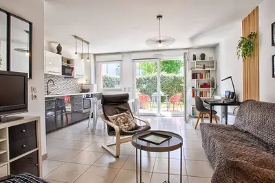 Image de Refuge calme près de la plage et du golf à Cabourg, animaux admis, pour 4 personnes