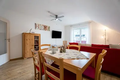 Image de Appartement 'Ferienwohnung Buchkopfblick, 69 m²' avec balcon et Wi-Fi
