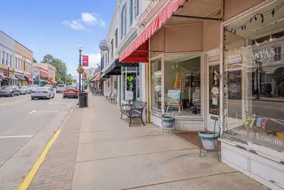 Image de Modern, 1 level, dog friendly, fenced 3-bed. 08 mi from Charming Downtown Apex