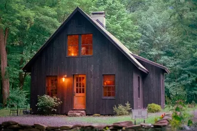 Image de Creekside Catskills Cabin