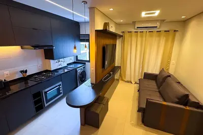 Image de Flat Portal Vinhedo - air conditioning/pool/garage/gym