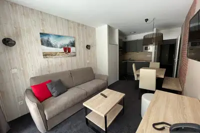 Image de Studio avec piscine et animaux admis, Gourette, 4 pers