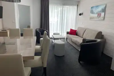 Image de Appartement familial à Gourette pour 8 pers, piscine hiver/été, animaux acceptés