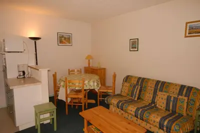 Image de Studio cabine 6 pers à Gourette avec animaux admis