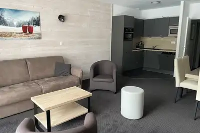 Image de Gourette: Studio 6 pers, 44m² avec terrasse, animaux admis