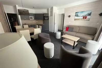 Image de Appartement à Gourette - 8 pers, piscine, animaux admis