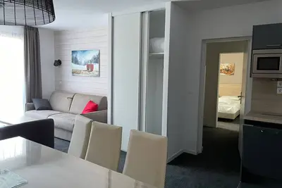 Image de Appartement pour 8 pers à Gourette avec accès piscine