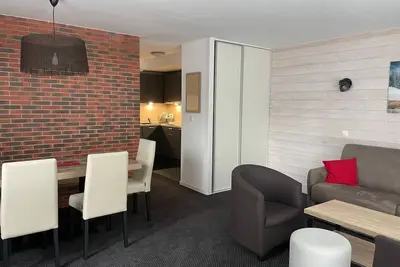 Image de Appartement avec piscine à Gourette, 6 pers, 49m²