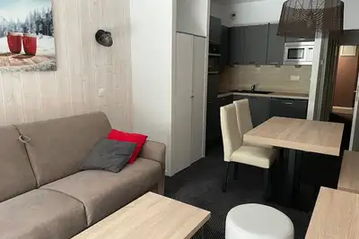 Image de Studio cosy avec piscine et animaux acceptés à Gourette, 4 pers