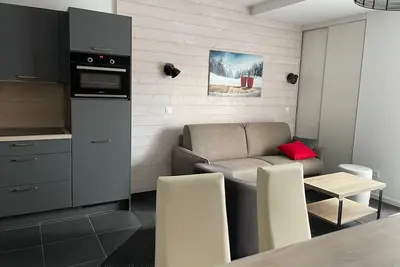 Image de Studio à Gourette, 6 pers, balcon, animaux admis