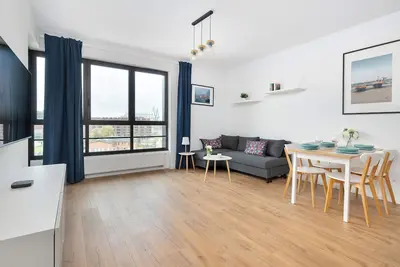 Image de Popieluszki 20 Gdansk | Bright Apartment with Parking | Balcony with a view