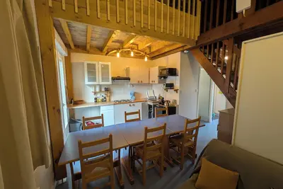 Image de Appartement montagne 6 places avec mezzanine : le refuge Arrecatte