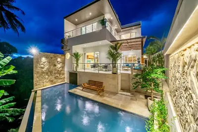 Image de Brand New Modern 4br Canggu Villa • Rooftop • Pool
