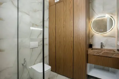 Image de MAin luxury studio is located on the heart of Tirana. Cozy, modern, luxury studio