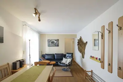 Image de Vacation apartment with oak parquet flooring