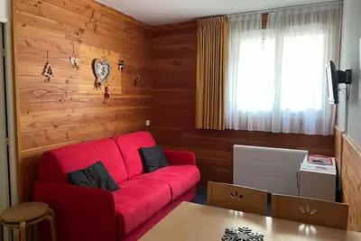 Image de Studio à Gourette avec WiFi, Animaux Acceptés, 4 Pers