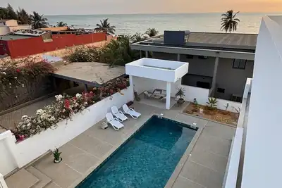 Image de Villa contemporaine vue mer à 50m de la plage / 2ème positon - proche village