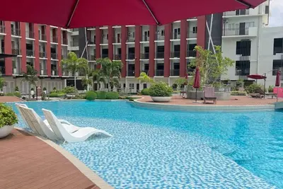Image de Dagos condo 1 bedroom with balcony and pool view Lapu-Lapu with fitness room, Ac