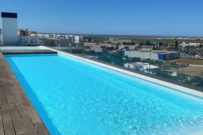 Image de Faro • Lux Terrasse • Jacuzzi privé, terrasse 50 m², piscine sur le toit