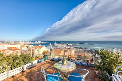 Image de Chambre d’hôtes - Belle Vue Le quartier haut - Vue sur mer et Wi-Fi
