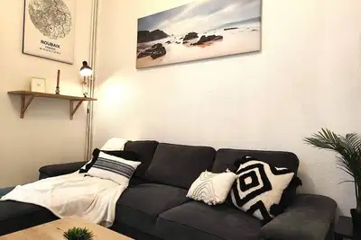 Roubaisienne: 5 ch dont 1 Ch  et Sdb au Rdc