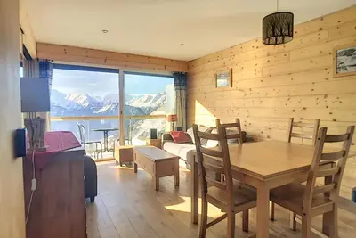 Image de Alpe d huez appartement 46m2 près des pistes et comerces