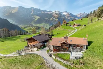 Image de Authentic Swiss Farm Stay in the Alps | Fireplace