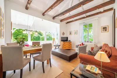 Image de Appartement \"Die Stubnitz\" avec véranda effet balcon