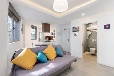 Image de Appartement de vacances 'Ínsula Suite' avec vue montagne, terrasse privée et Wi-Fi