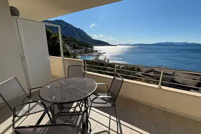 Image de Magnifique appartement à Podgora avec vue sur la mer.