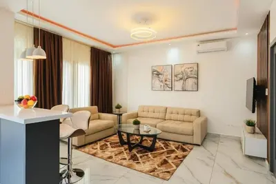 Image de 2-bedroom apartment in delightful Dakar with fitness room, Ac