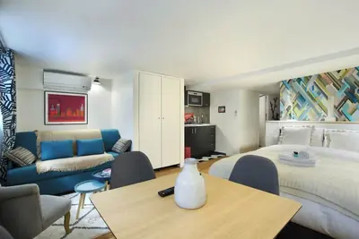 Image de Sublime et neuf appartement Le Marais / Beaubourg