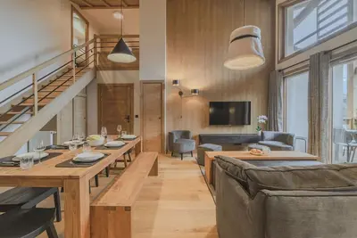 Image de Appartement de ski raffiné face au Mont Blanc