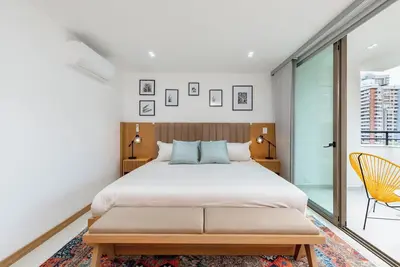 Image de Spacious 3-bedroom apartment in charming Medellín with Ac