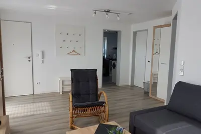 Image de Appartement \"Whg. B Olsberg Blick\" avec vue sur la montagne, jardin commun et Wi-Fi