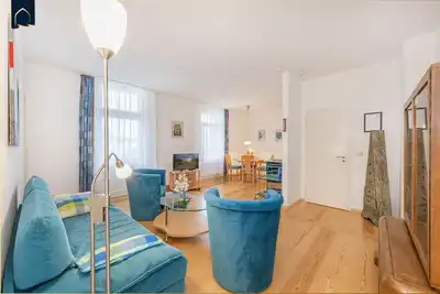 Image de Waldfriede Blau vacation apartment - close to the beach & quiet in the heart of Bansin