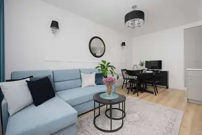 Image de Opaczewska 9 Warsaw | Bright studio for 4 people | Close to Och Teatr