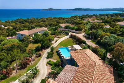 Image de Villa vue mer, piscine et accès plage à Pinarello