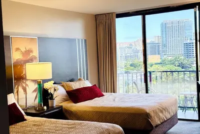 Image de Ocean & Diamond Head-view studio in Waikiki