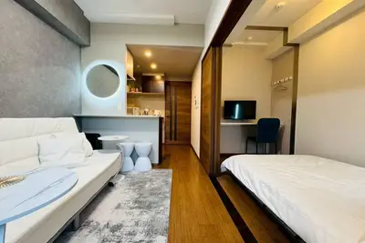 Image de New! LuxurySweet Hakata Ekiminami 51 ・Max 4 people, Pet friendly, 5 min. drive from Hakata Station, New Construction